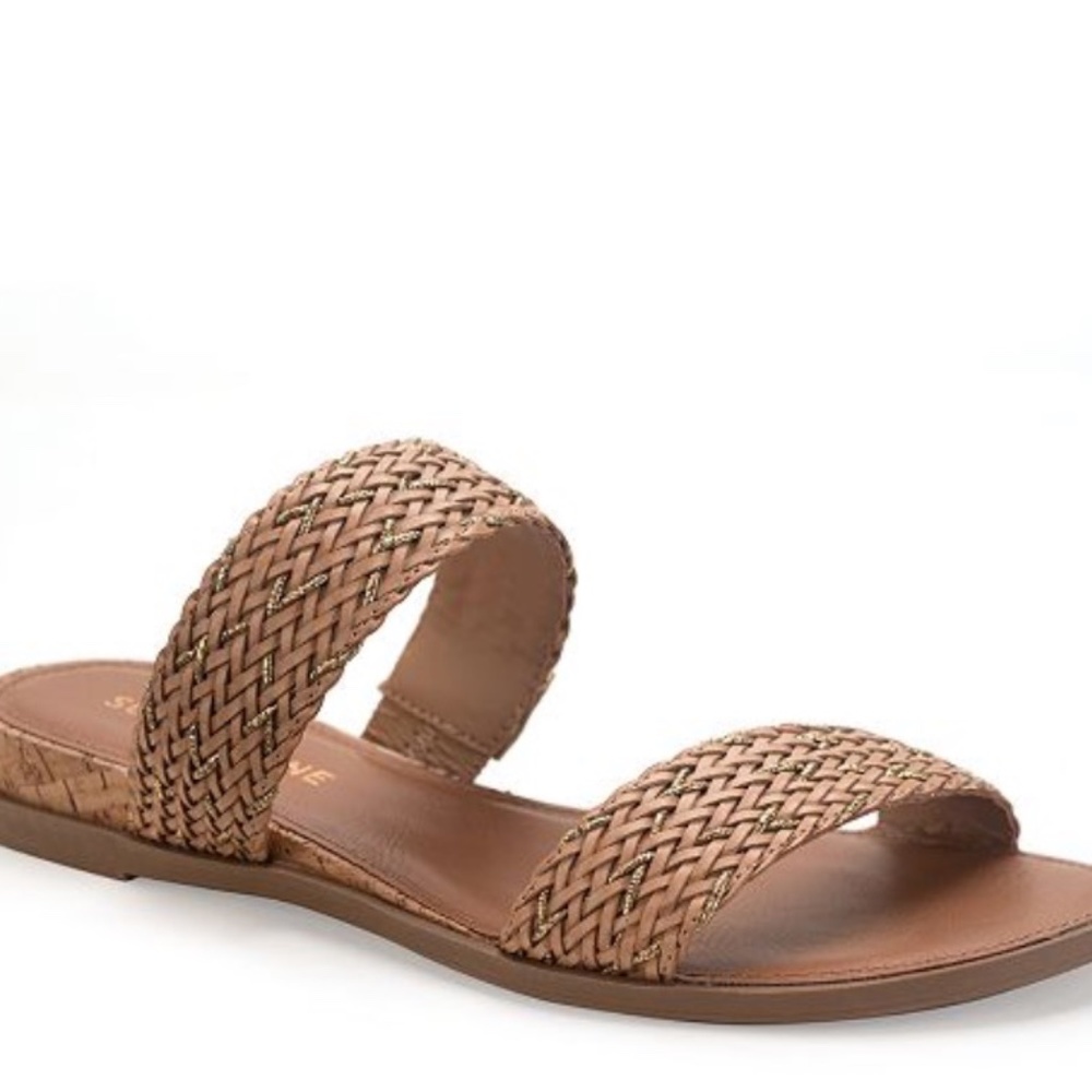 Sun + Stone Easten Slide Sandals, Created for Macy